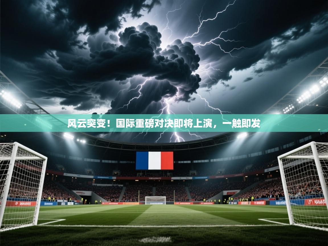 风云突变！国际重磅对决即将上演，一触即发  第3张